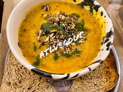 Pumpkin soup  at Arrebato Cafe in Buenos Aires