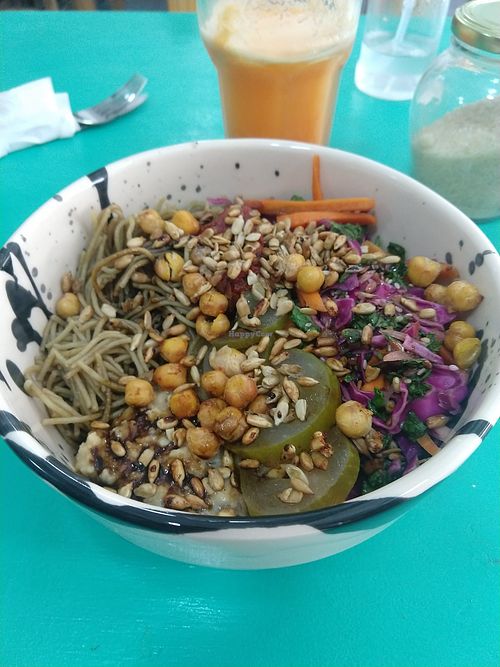 Poke Bowl at Arrebato Cafe in Buenos Aires