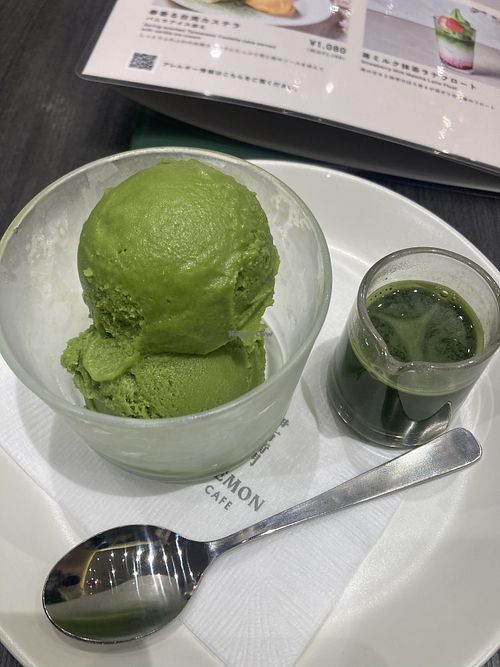   at Iyemon Cafe in Osaka