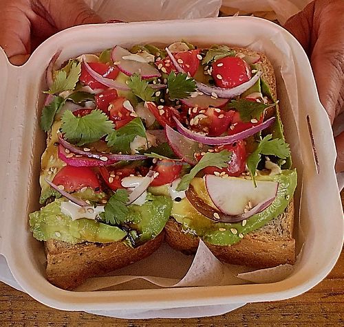 Avocado Toast at Pacha Roots in Miami