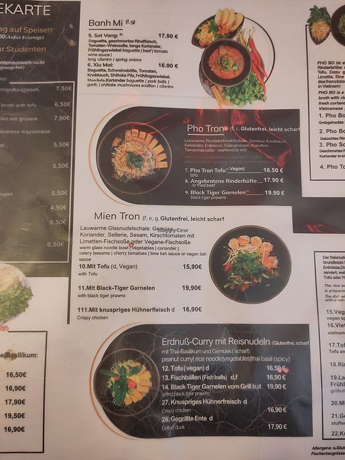 Menu 2 at Bep Bu - Vietnamese Street Food in Munich