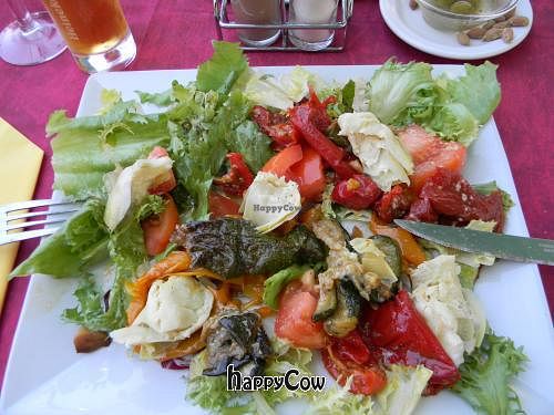 Toscana salad at Pizzeria Le Bocconcino in Martigues