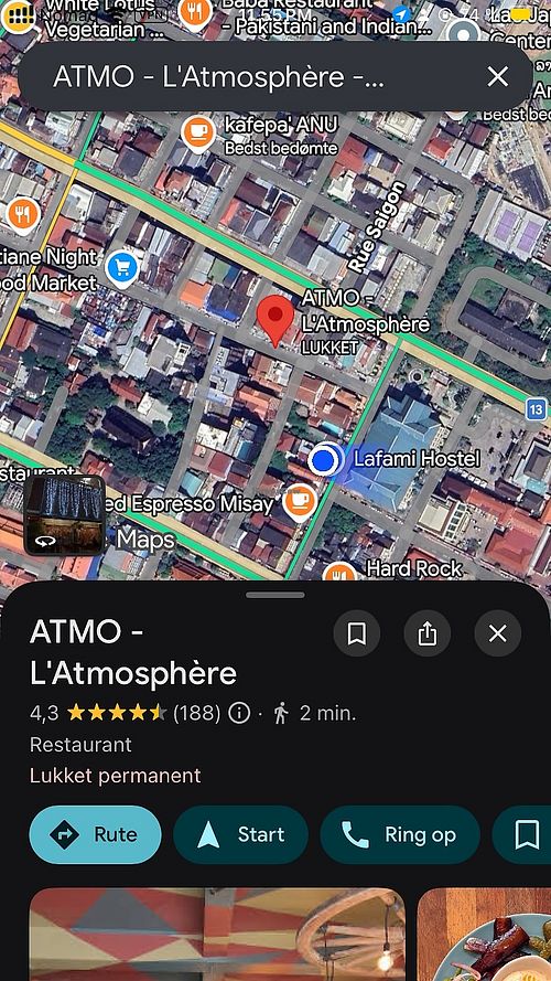   at ATMO - L'Atmosphère - Maybe closed in Vientiane