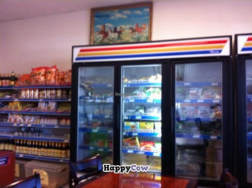 Asian vegetarian items for sale  at Thien Dang Vegetarian in Garden Grove