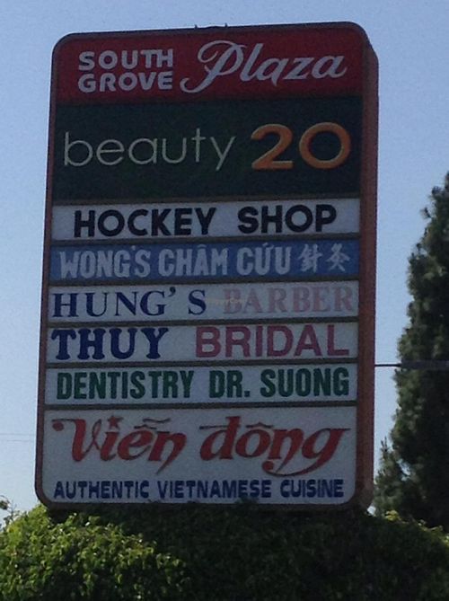 It's in this strip mall at Thien Dang Vegetarian in Garden Grove