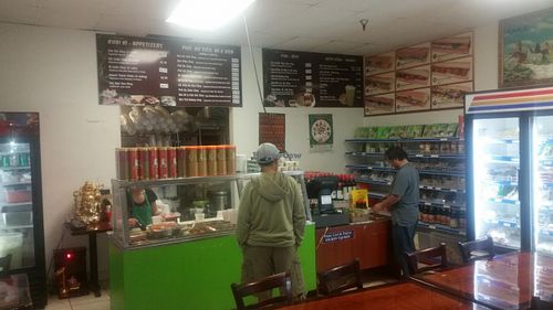 inside at Thien Dang Vegetarian in Garden Grove