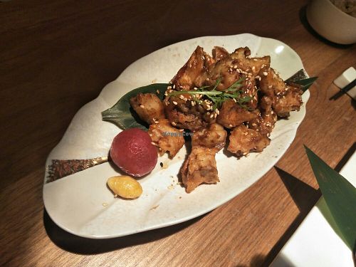 Crispy taro at WUJIE 大蔬无界 - Xujiahui Park in Shanghai