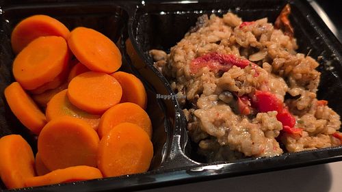 Portobello curry risotto at The Fiery Chef in Ocala