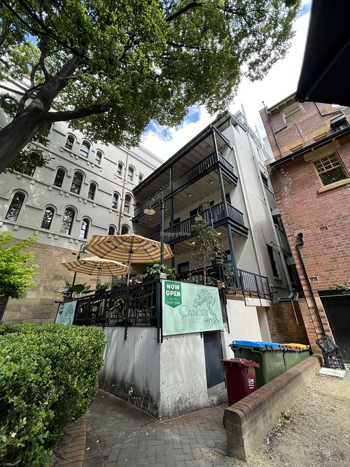 Lovely terrace.   at Canopy Cafe  in Sydney