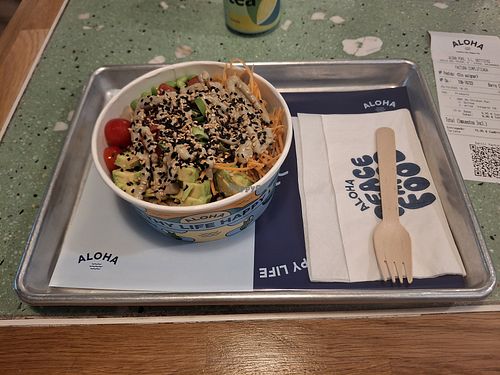 at Aloha Poké in Salamanca