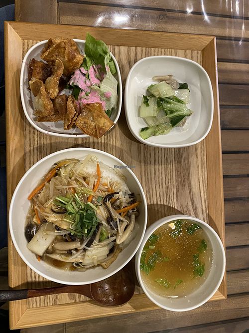 Rice bowl   at Taiwan Vegan Yoichi in Osaka