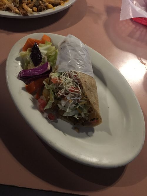 Potato, Tofu, Mushroom Taco at Pokez in San Diego