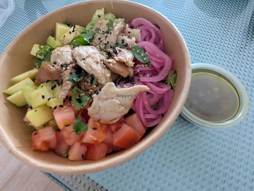Poke Bowl at Rúkula Vegan Food in Malaga