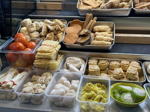   at Ji Xiang Vegetarian Handmade Yong Tau Foo - 吉祥手工素酿豆腐 in Northeast Singapore