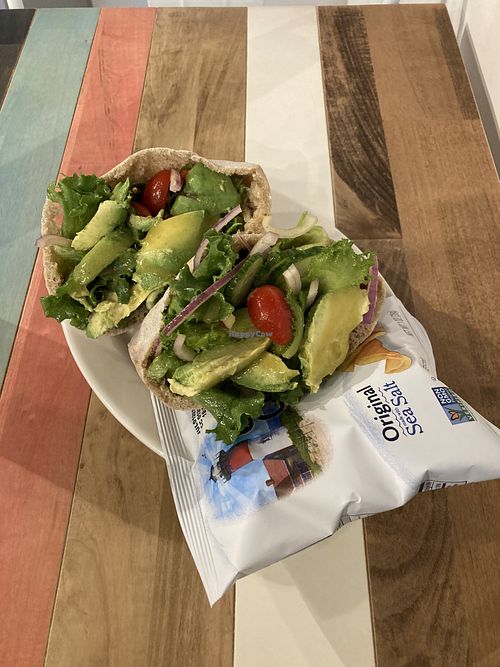 the salad sandwich 🥗   at A&J King Artisan Bakers in Salem