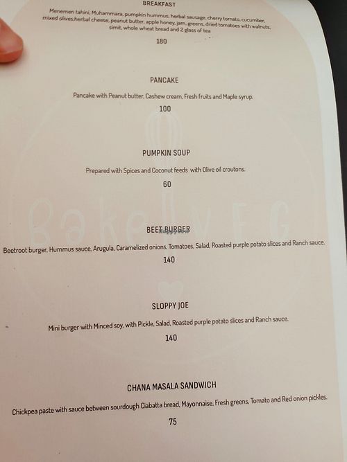   at Bake Veg in Istanbul