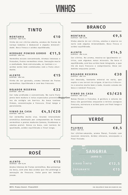 Menu 3  at Oásis da Lagoa in Vila Nova De Santo Andre