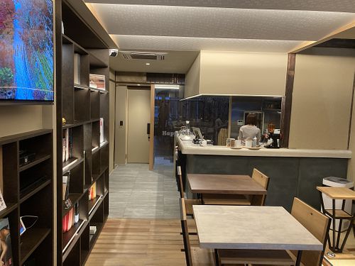 Inside   at Cafe Gallery Sun 燦 in Kyoto