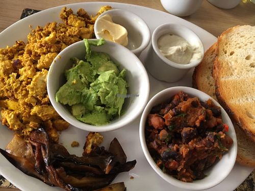 Global tribe special breakfast  at Global Tribe Cafe in Leeds