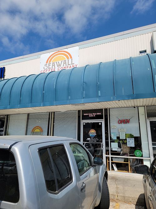 Seawall Coffee Company Galveston Texas Coffee & Tea HappyCow