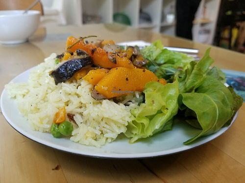 Greek Rice at Quintal Bioshop in Porto