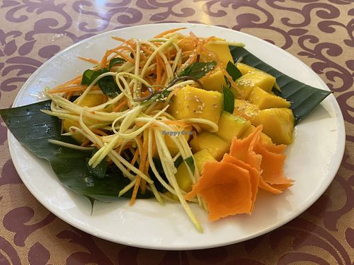 Mango salad  at Celery Vegan Restaurant in Cat Ba