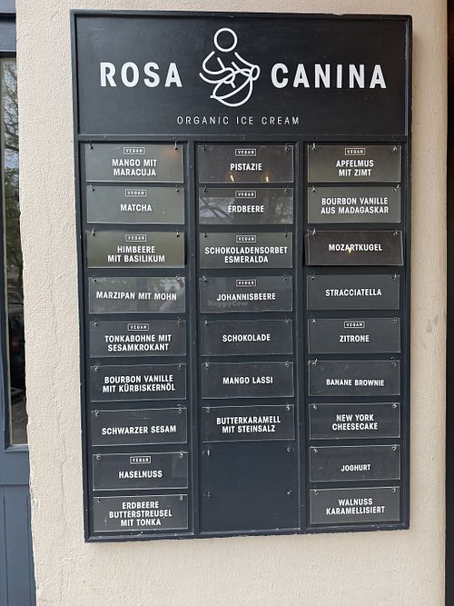   at  Rosa Canina Ice Cream– Raumerstraße in Berlin