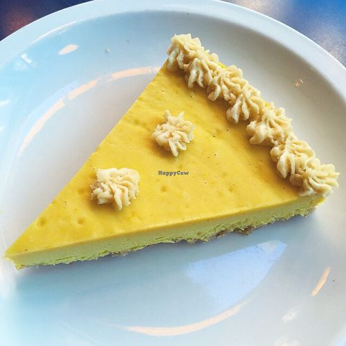 delicious lemon pie! at VITA - Hipolito Yrigoyen in Buenos Aires