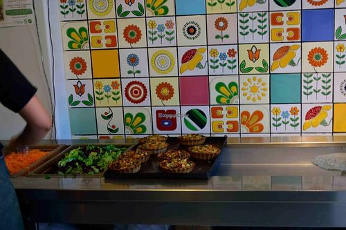 the kitchen at VITA - Hipolito Yrigoyen in Buenos Aires