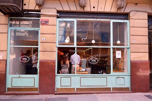 Facade at VITA - Hipolito Yrigoyen in Buenos Aires