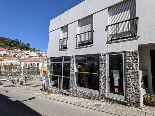 Come up a little from the main town center, and Grumpy Mamas is the first shop. at Grumpy Mamas in Monchique