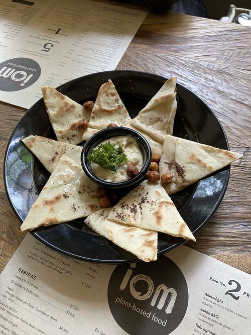 Entrada   at Iom Plant-Based Food 78 in Bogota