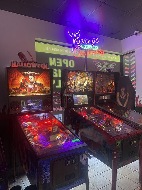 Horror-Arcade Area - SWOOOOOON 😍  at Rad Coffee in Covina