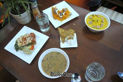 Soups with Entrees at Cafe by Tao in North Vancouver