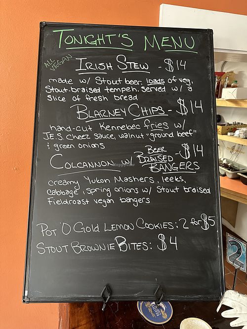Menu   at J.E.S. (Just Eat Some) - Pop-Up in Sebastopol