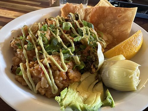 Vegan paella   at J.E.S. (Just Eat Some) - Pop-Up in Sebastopol