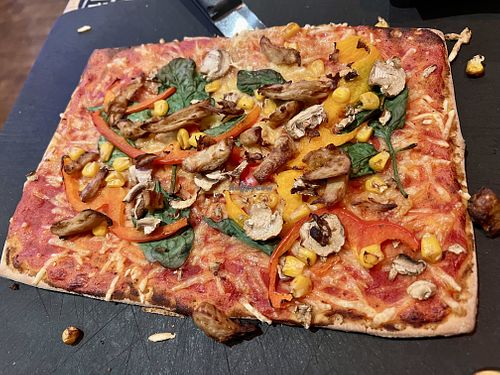 Vegan & gluten free pizza  at Pizza Hut in Aberdeen
