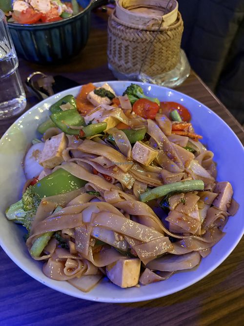 Pad see ew (I think)  at Pintoh Thai in Oakland