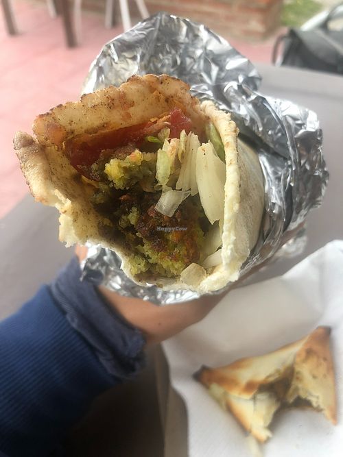 shawarma (fafafel) at Comida Arabe Elia Esber in El Calafate