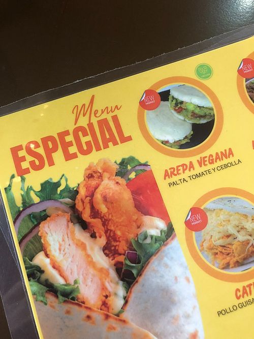 arepas at Comida Arabe Elia Esber in El Calafate