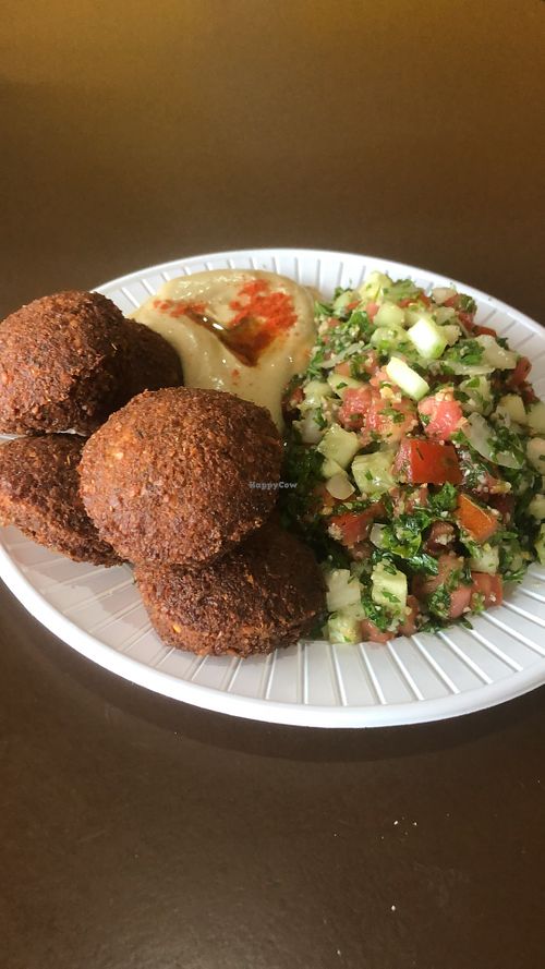 mixed plate at Comida Arabe Elia Esber in El Calafate