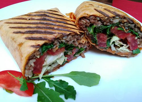 wrap at Veggie in Bratislava