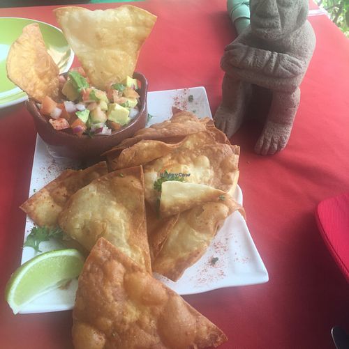 guacamole at Papaya in Brasilito