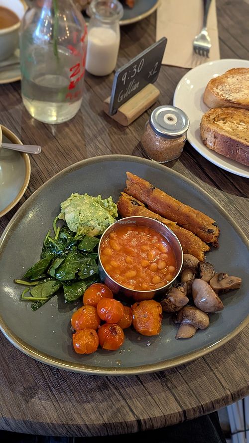 Vegan Breakfast at Cha Lounge in Leeds