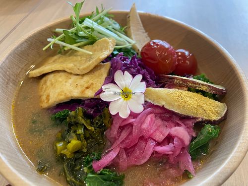 Ramen  at Alohana Vegan Ramen in Osaka