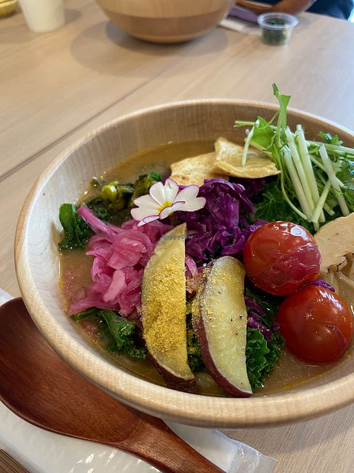 Ramen at Alohana Vegan Ramen in Osaka