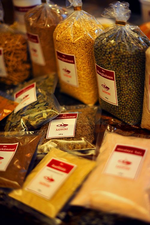organic products at Mohini in Zurich