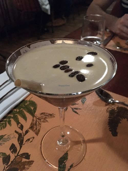 Chocolate espresso martini  at El Tigre Vestido Restaurant in Heredia