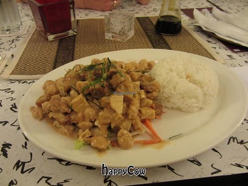 Panäng Curry veganised (with tofu/tempeh instead of chicken) at Mei Thai in Saarbrucken