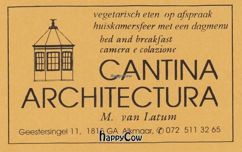  at Cantina Architectura in Alkmaar